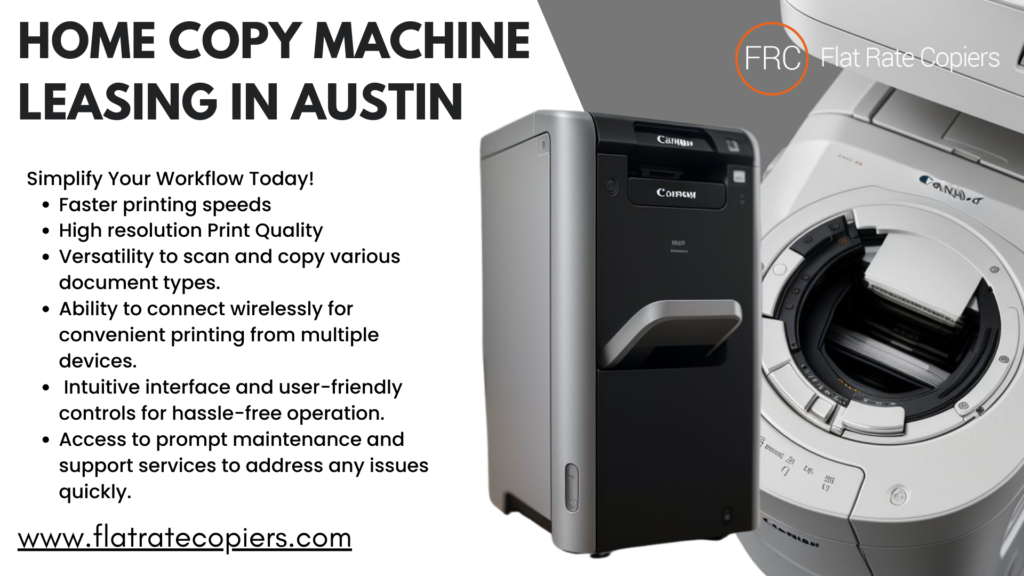 Home Copy Machine Only Lease in Austin | Instant Quote