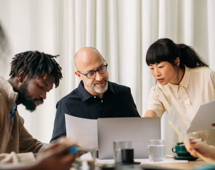 QuickBooks accounting software and business finance workspace